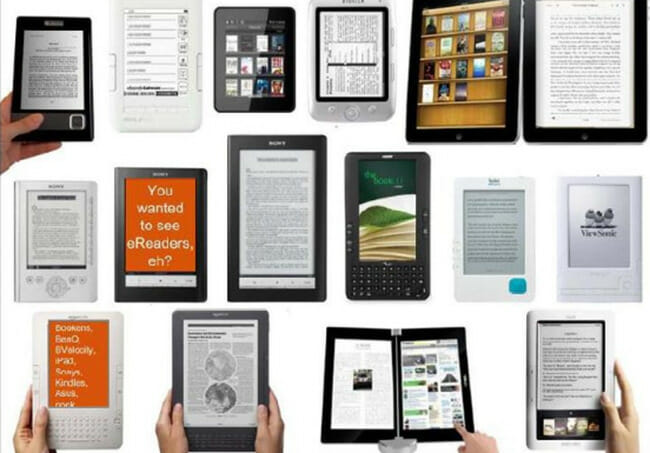 Nook ibooks and Sony Reader